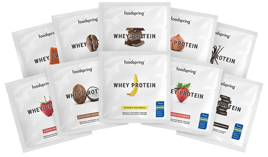 Protéine Whey Échantillon Pack de 10