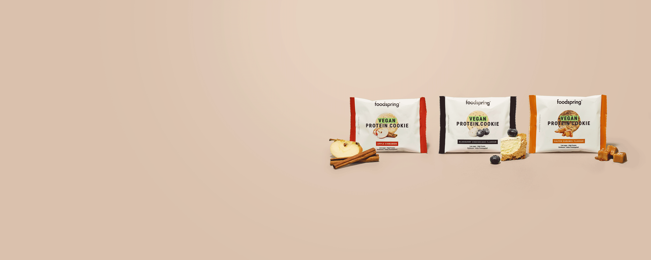 Jusqu'à -40 % sur les cookies protéinés vegans ! Jusqu'à -40 % sur les cookies protéinés vegans !