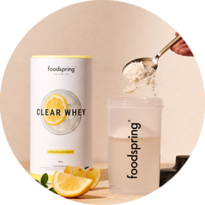 Ajoutez-y 30 g de poudre de Clear Whey