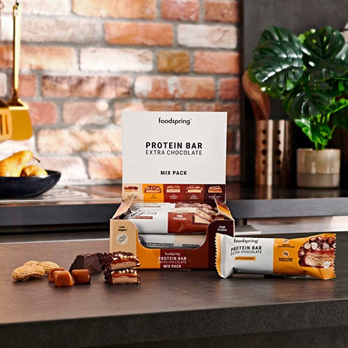 Protein Bar Extra Choco Mix Pack de 12