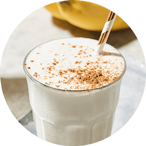 Remplis la pipette jusqu'au marquage et ajoute ces gouttes à un verre de jus, d'eau ou à ton shake protéiné.