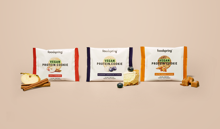 Jusqu'à -40 % sur les cookies protéinés vegans ! Jusqu'à -40 % sur les cookies protéinés vegans !