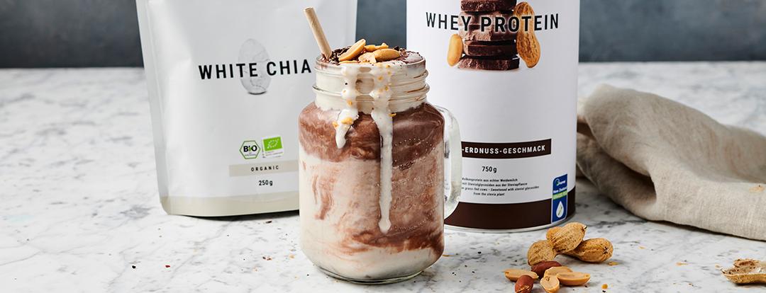 Shake protéiné chocolat beurre de cacahuète