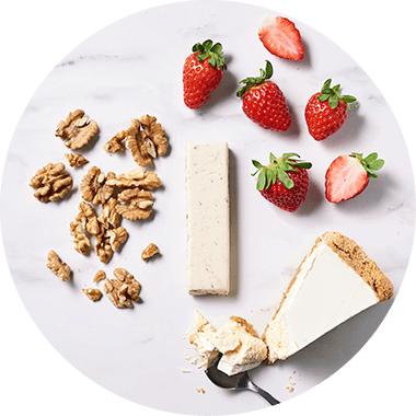 aussi délicieuse qu'un cheesecake.