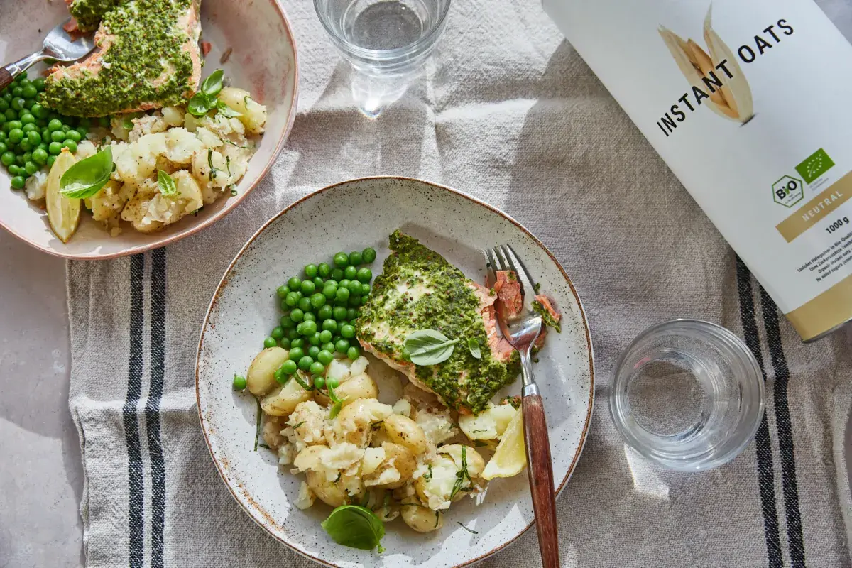 Herb Crusted Salmon